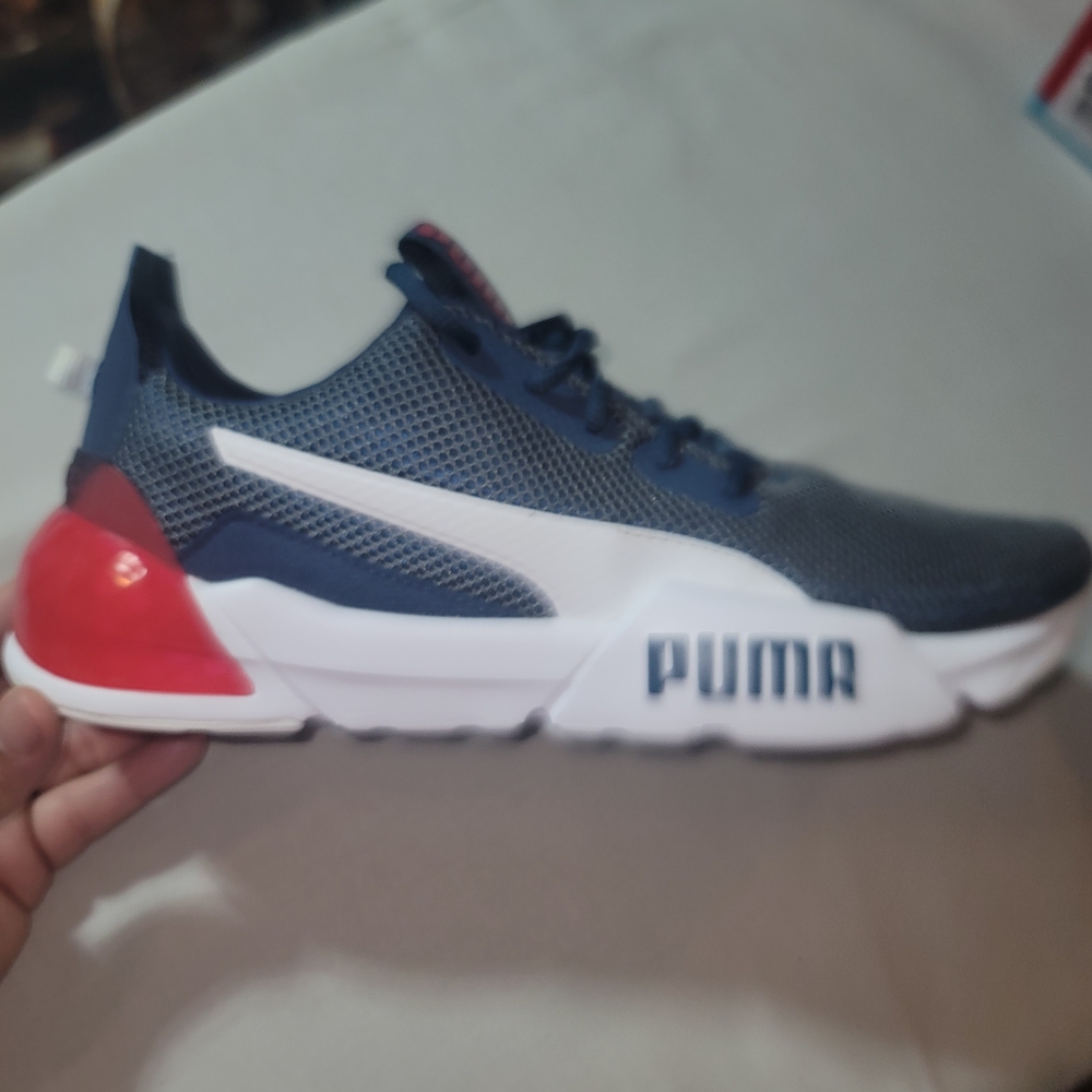 PUMA Kids' Blue and Red Sneakers - Picture 3 of 8